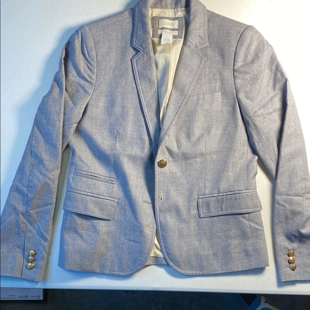 J.Crew Light Gray Blazer
